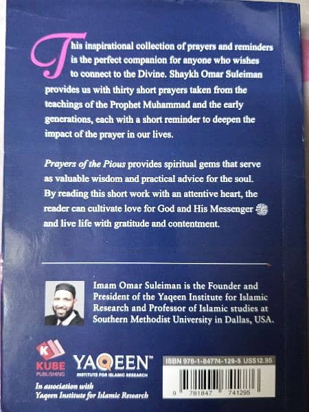 BOOK OF PRAYERS OF THE PIOUS OMAR SULEIMAN 1