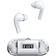 White Bluetooth Airbuds