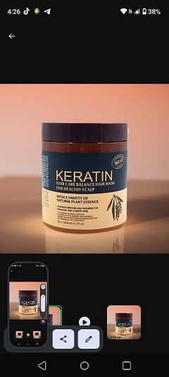 Keratin hair mask treatment,500 ml