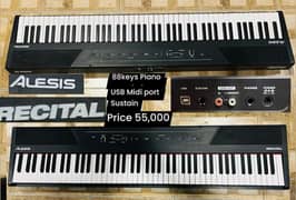 Alesis Recital Midi Usb Port 88 Keys We have Big range of keyboards 0