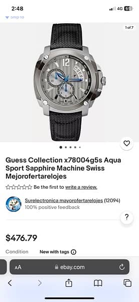 Gc(guess collection) original watch 5