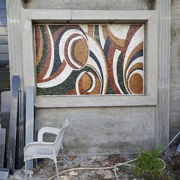 marble mosaic hand work 7