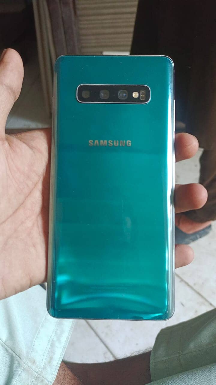 Galaxy S10 + Life Tim PTA P 8/128 Lush Conditon Only Dot Baki All oO 0