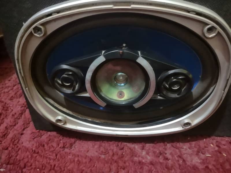 Best kenwood heavy powerful speakers and tape like new 2