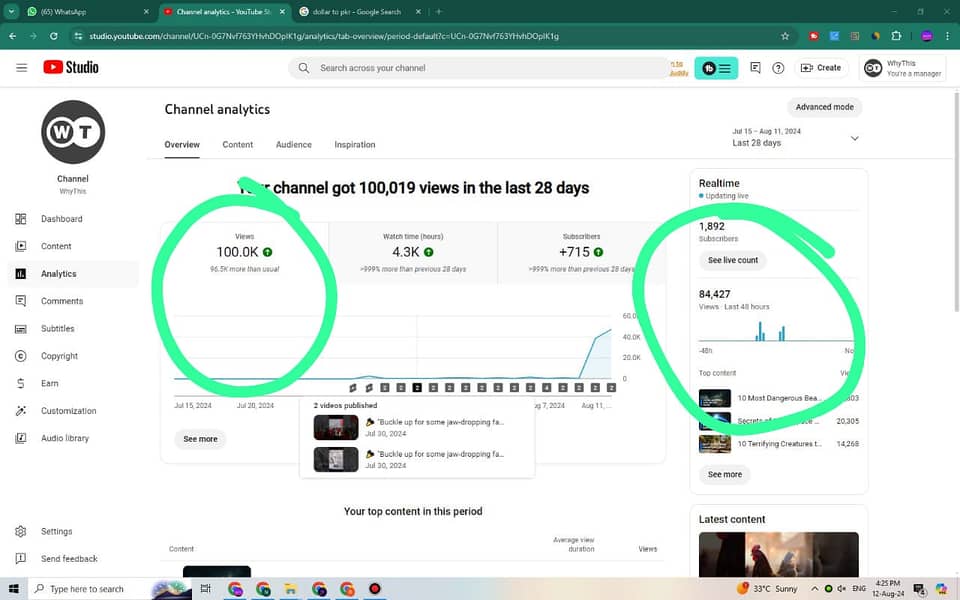 YouTube Channel Monetization 1000 Subscribers & 4000 Watch Time 2