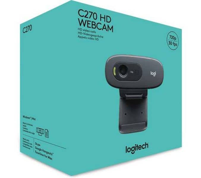 Logitech C270 HD WEBCAM 0