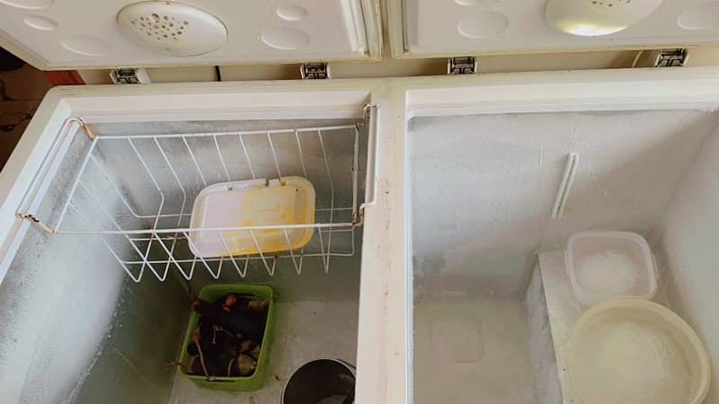 haier 2 door d freezer 2