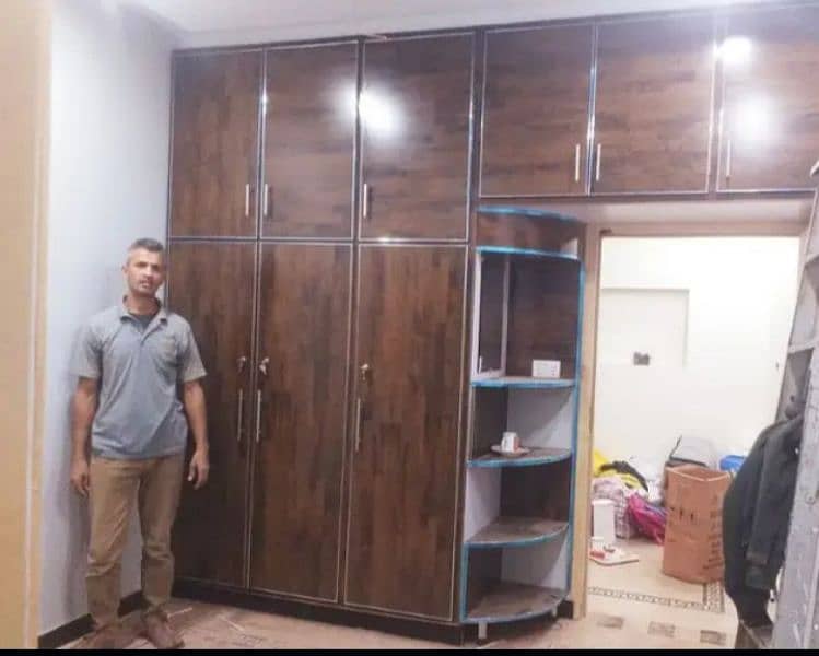 wood work kitchen/ wardrobe & door/ carpenter services 0324 4075138. 1