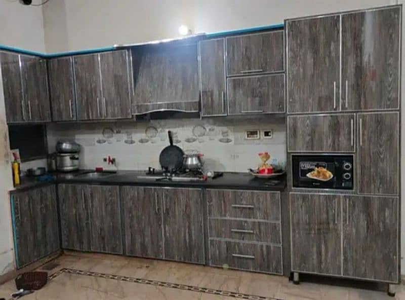 wood work kitchen/ wardrobe & door/ carpenter services 0324 4075138. 8