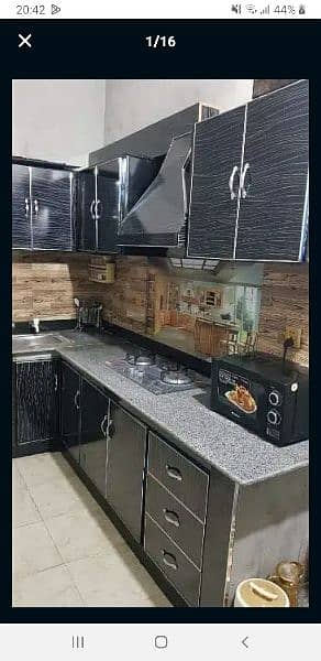 wood work kitchen/ wardrobe & door/ carpenter services 0324 4075138. 16