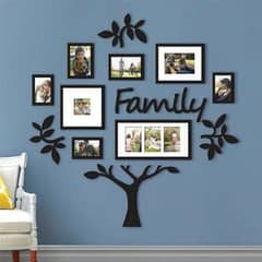 Tree wall art faimly photo Frame