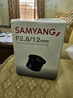 samyang f2.8 fix aperature 12mm lens for sony full frame body 0