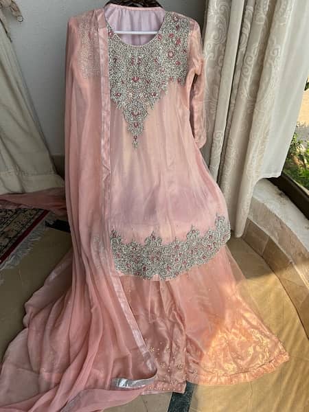 wedding  dresses /party wear/Maxi gharara/ new designs 2