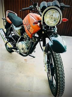 Yamaha YBR 125G Matt Orange