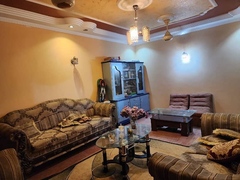 Well Maintained Flat For Sale at Gulistan e Jauhar Block 18 4