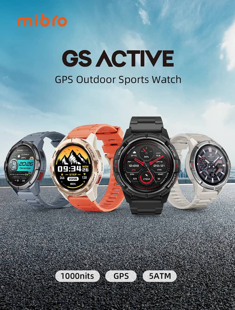 Mibro Gs / Gs Active / Gs Pro Original Brand New Home Delivery Avail 3