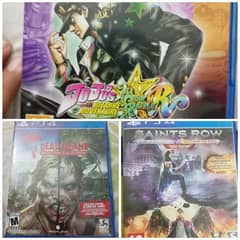 dead island, saint row, Jojo's bizzare adventure