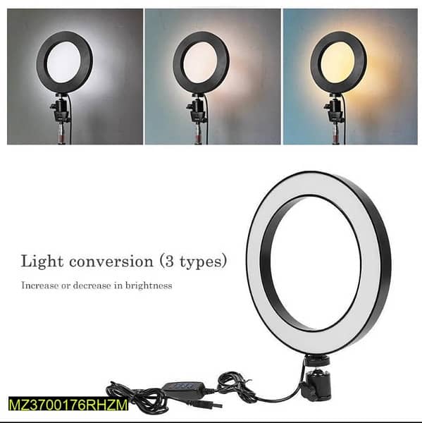 ring light new 26cm 3110 Stand 2