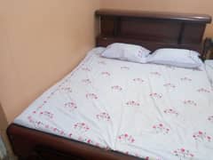 queen size double bed. . . with matteress