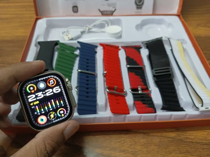 Smart Watch Ultra 7 in 1 Straps 7