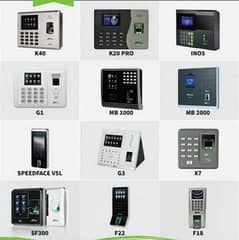 biometric attendance machine electric door lock access control system