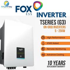 Fox Ongrid Inverters | solar panels | solar inverter /  110kw | 125kw