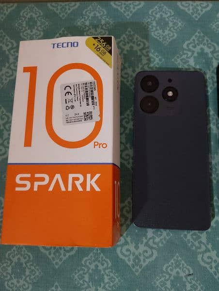 Tecno Spark 10 pro With Box And Charger 7