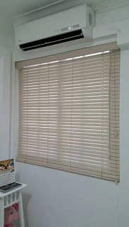 Roller blinds 03212913697 Zaibra Vertical Mini Wood blinds 2