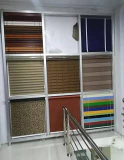 Roller blinds 03212913697 Zaibra Vertical Mini Wood blinds 9