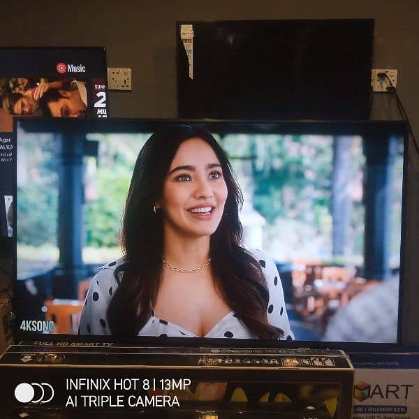 SAMSUNG 55 65 INCHES SMART LED TV HD FHD 4K HDR (Delivery available) 7