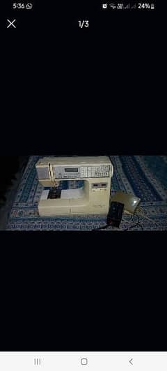 Sewing machine janome model 7300 sensor craft