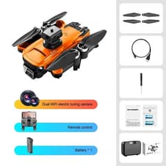 S99MAX Double Camera Foldable Drone Brushless Motors Drones