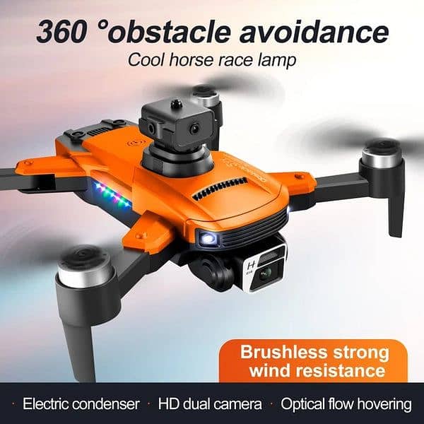 S99MAX Double Camera Foldable Drone Brushless Motors Drones 6