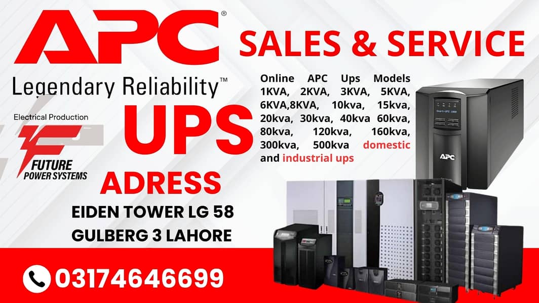 APC SMART UPS 10KVA/5KVA/3KVA/1KVA/650VA AVAILABLE 0