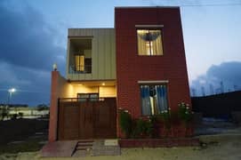 Brand New House For Sale at Saima Arabian Villas North Karachi Near 4k Chowrangi 0