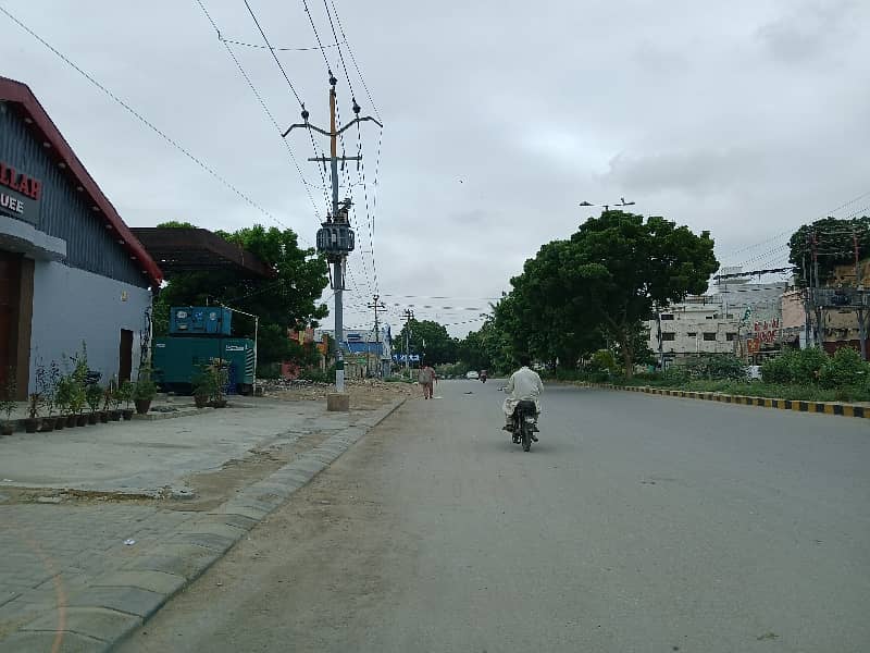 600 SQUARE YARDS CORNER PLOT FOR COMMERCIAL PURPOSE FOR RENT IN MAIN CONTINENTAL BAKRERY JAUHAR 1