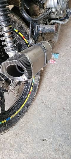 Akrapovik new Condition . with bend 0