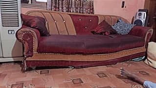 5 seater sofa set good condition urgent sale 0