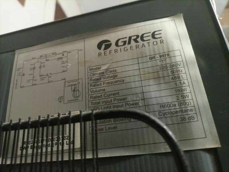 Gree model 9978 2