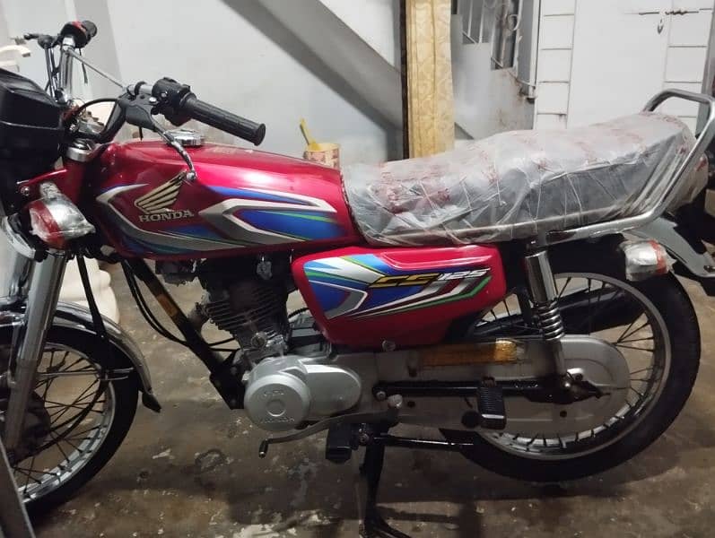 honda cg125 red color 0