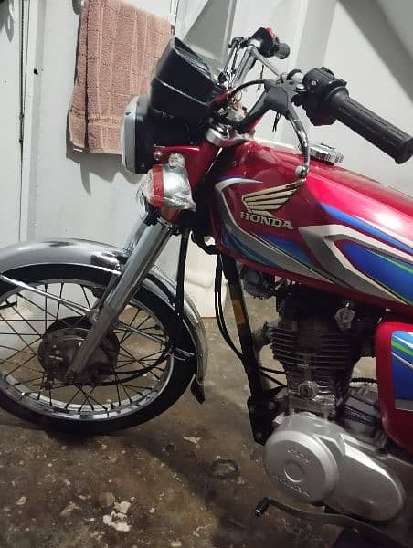 honda cg125 red color 5