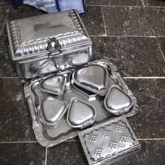 stainless steel paan Dan