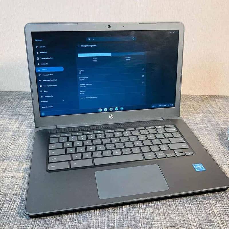 HP Chromebook 14 G5 16GB Storage 4GB RAM 14″ Display PlayStore 4