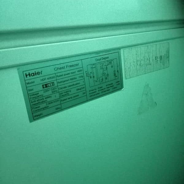 Haier Freezer New condition 10by10 0