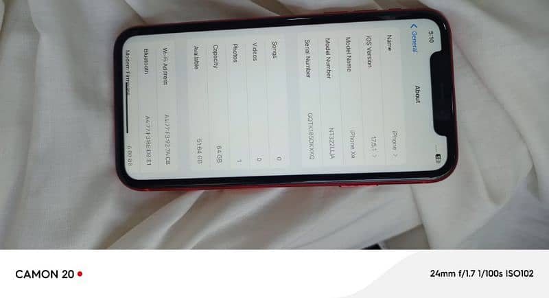 Iphone XR 64 use but in good condition JV 3