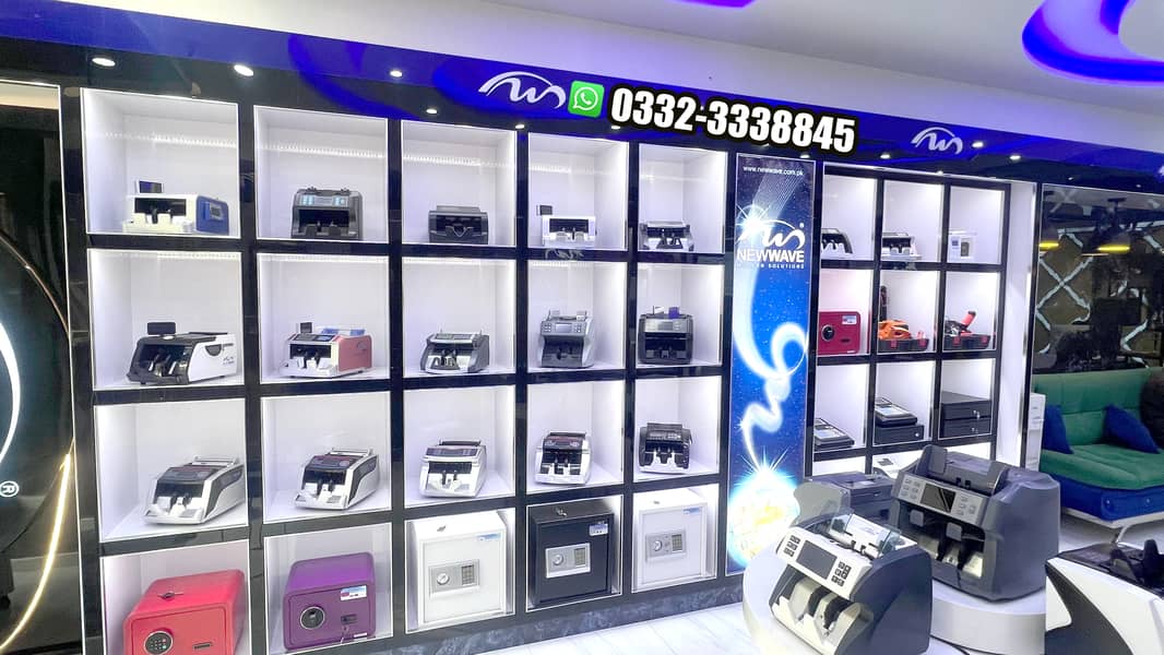 newwave cash counting,note,bill,packet  machine, safe locker pakistan 18
