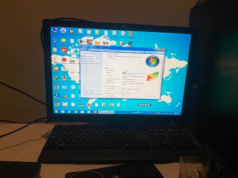 Tower PC hp i5 2400 and hp Monitor 21 inches | SD Card 1