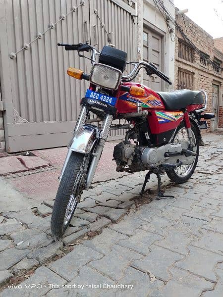 Honda CD 70 in good working condition 2020 model 3