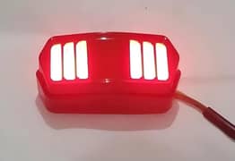 Universal Motorbike Back Light With Indicator DRL