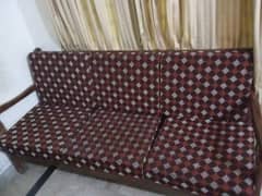 wooden sofa set 0